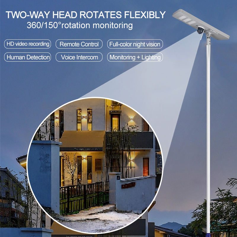 TR348 with camera All in one solar street light thumbnail 4